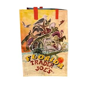 Trader Joe's Florida State Reusable Grocery Bag Shopping Tote NWT